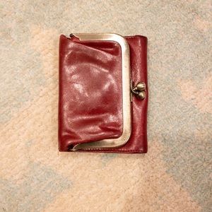 Red HOBO wallet